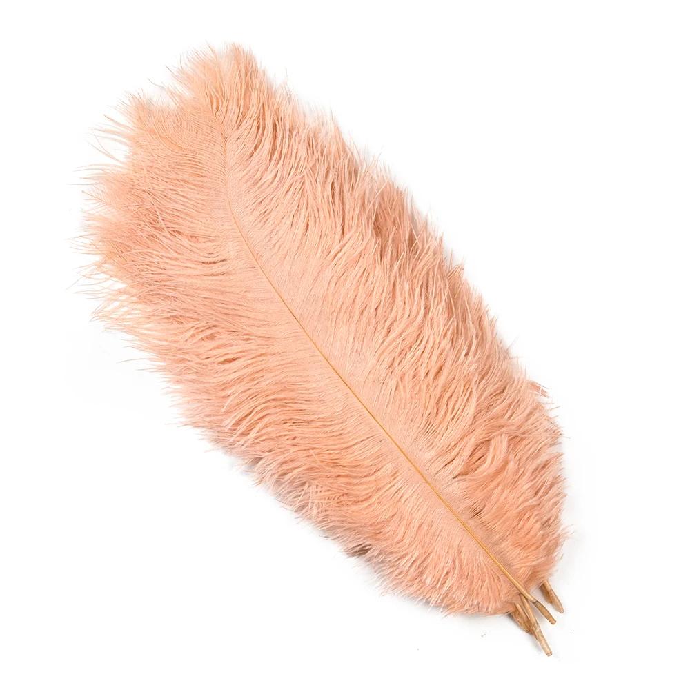 20-45Cm/8-18Palců Barevná Pštrosí Pera 10Ks/Lot Bílé Pštrosí Peří Velkoobchod Pro Svatbu Domů Váza Osvětlení Plumas Dekorace