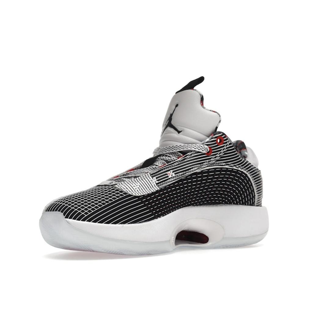 Air Jordan 35 Low Quai 54 Unisex Sneakers White Black University-Red DJ2830-106