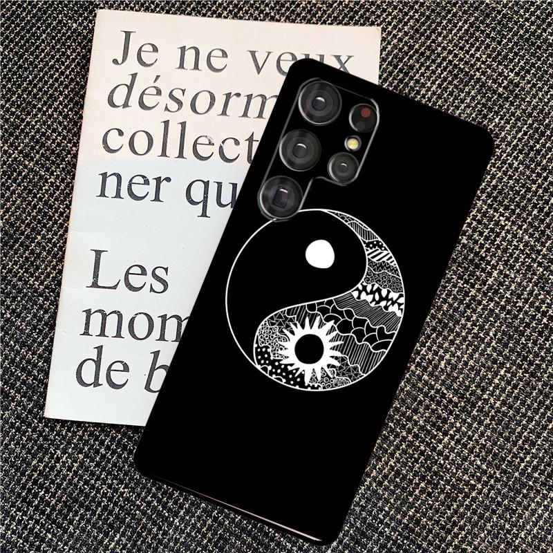 Eight Diagrams Taiji Yin Yang For Samsung Galaxy S24 S23 Ultra S22 S20 S21 FE S8 S9 S10 Note 10 Plus 20 Ultra Phone Case