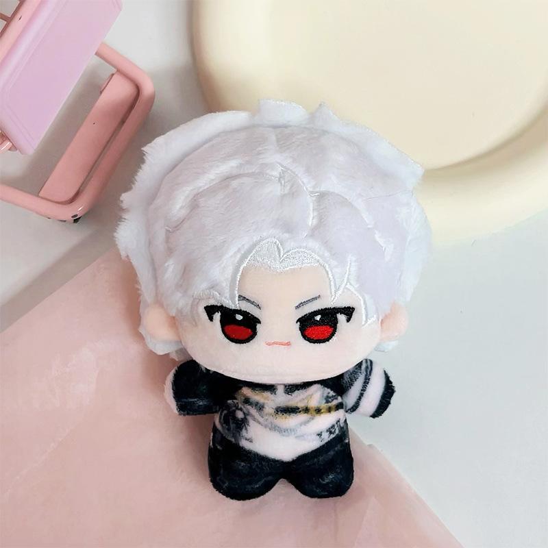 10cm Anime Love and Deepspace Plush Toys Sylus Rafayel Xavier Zayne Caleb Pendant Stuffed Doll Plushie Key chain Christmas Gifts