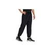 adidas Solid Color Logo Print Mid-Waist Jogger Pants Men Bottoms Black HZ7051
