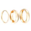 Jewelry Fashion Exaggerated Metal Arc Plain Ring Bracelet Bracelet Wide Face Multi-Layer Simple Bracelet