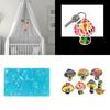 Light and Shadow Keychain Pendant Silicone Molds Mushroom-shape Holographic Mold DIY Ornaments Mould for Birthday Gift