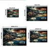 Hogwartský hrad Nástěnný plakát - Dekorace Harry Potter Kancelářská podložka Domácí dekorace Kancelářské koberce LB108