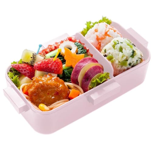 Skater Bento Box, My Melody and Kuromi Love Love Design, 530ml, Soft Filling, Dome-Shaped Lid, Women's, Made in Japan, PFLB6AG