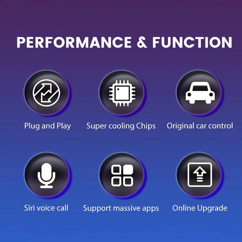 CarlinKit 5.0 2air Wired to Wireless Android Auto Box Wireless CarPlay Adapter Smart Car Ai Box WiFi Bluetooth Auto Connect