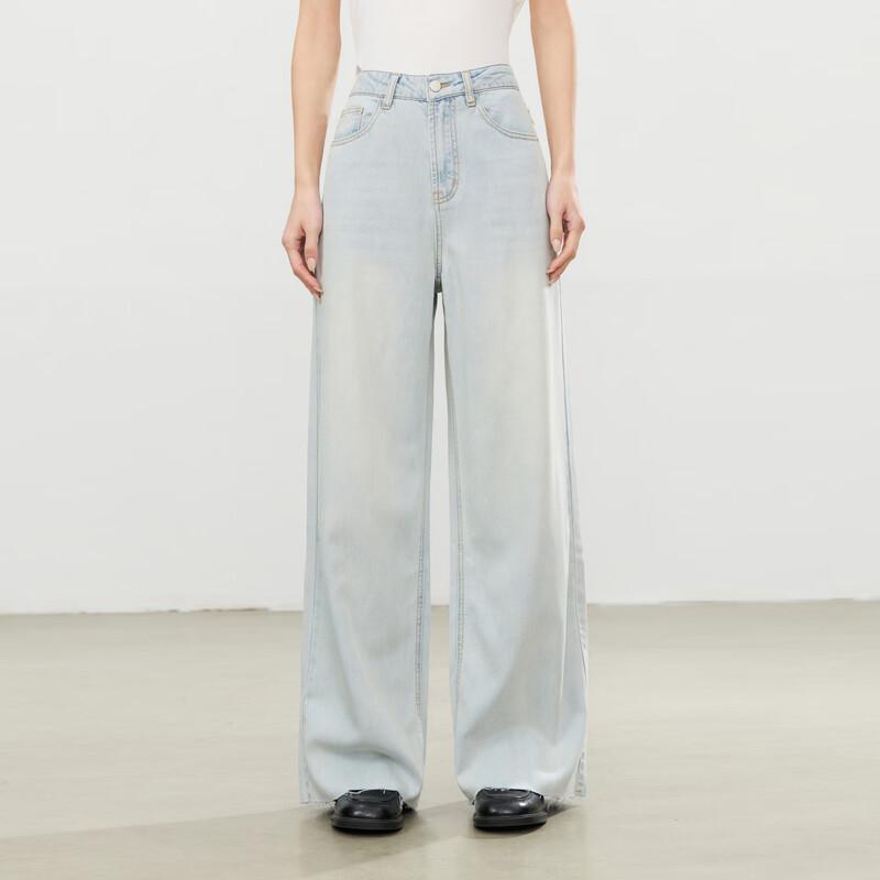 Elva  Island Women s Summer Loose Straight Jeans L