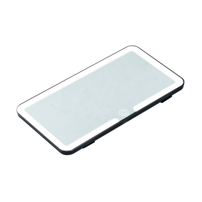 LED Sun Visor Vanity Mirror with Shatterproof HD Lighting
