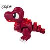 Creative Gifts for Kids 3D Printed Articulated Cute T?Rex Dinosaur Fidget Toy, Flexible Joint PLA Dinosaurs Figure, Bite?Finger Interactive Stress