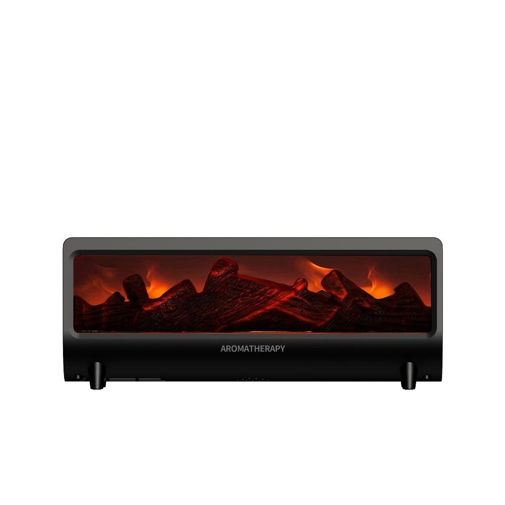

Whisper Quiet Aromatherapy Humidifier with Colorful Flame Light and Timer for Comfortable and Relaxing Indoor Air