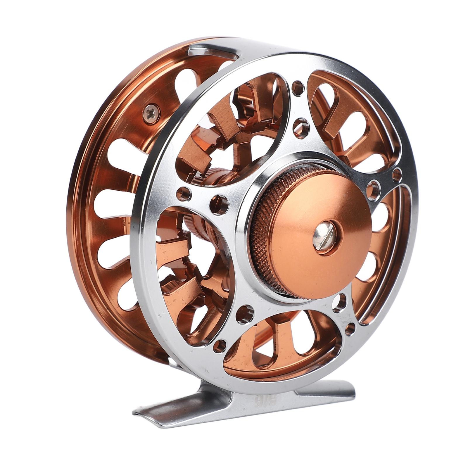 

Double Color 5 6 Fly Reels CNC Machined Aluminium Alloy 3 Bearing Fly Fishing Wheel for Outdoor