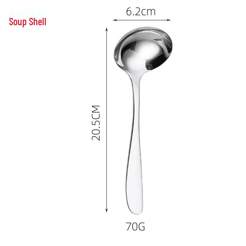 1010 Series 410 Stainless Steel Western Tableware Set – Serving Spoon & Cake Set for Restaurants & Hotels