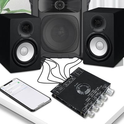 ZKAS21 Compact 2.1Channel TPA3255 BT Digital Power Amplifier Board Module High And Low Tone