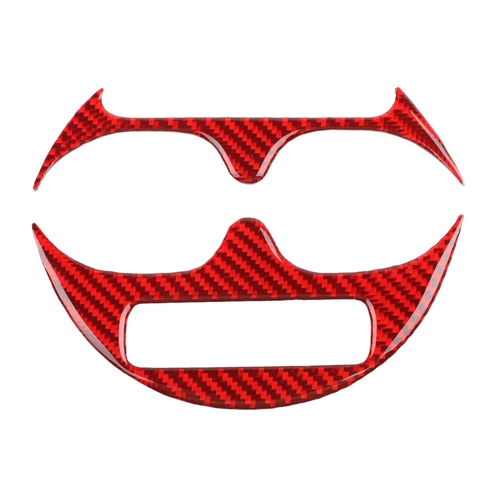 For Fiat 500 2016-2025 For Abarth 595/ 695 2016-2025 Center Water Cup Holder Trim Cover Frame Sticker