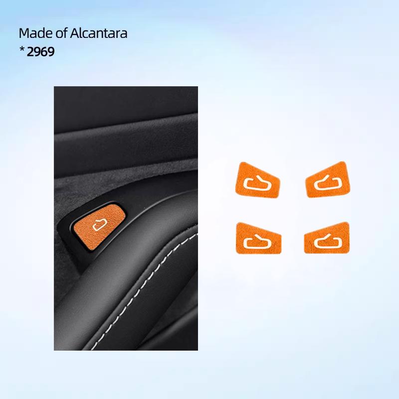 For Tesla Model 3 Highland Model Y Juniper Door Switch Button Decorative Protective Sticker Model3 Y 19-25