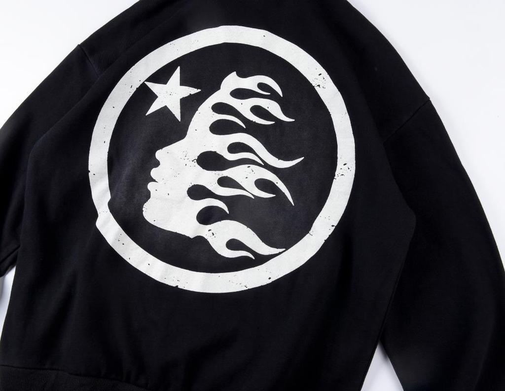 24FW Amerikanischer Retro Hellstar Studios Unisex Hoodie & Jogginghose