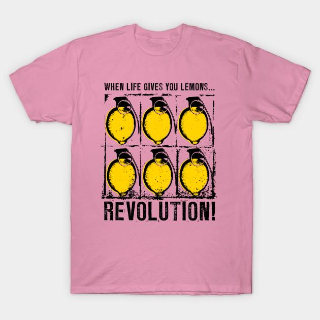 T Shirt Women Lemon Revolution Harajuku Print Kawaii Tshirt Summer Short Sleeve Female T-Shirt Top Tee