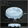 Melamine Blue Dinner Plate Restaurant Tableware Soup Bowl Dry Ice Dish Sashimi Plate Fruit Salad Bowl Dessert Plate Sushi Dish