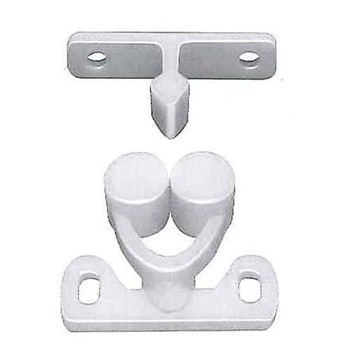 Sugita Ace Light Catch White PB-061 Cabinet Door Catch Pack of 2