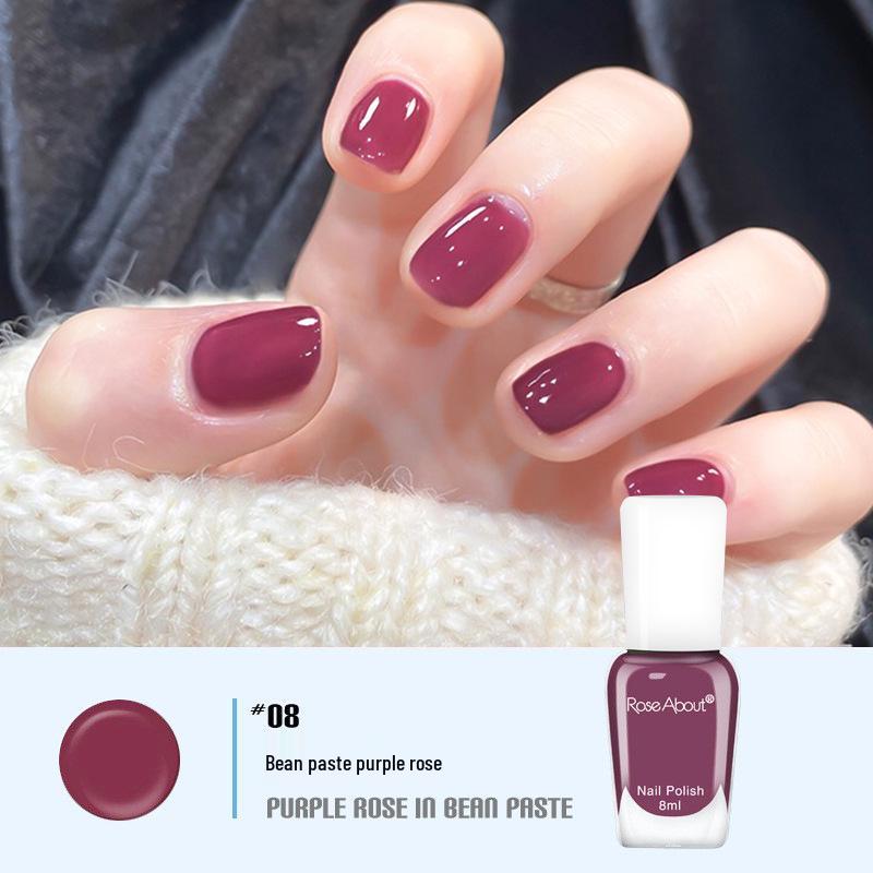 Aurora Nude Water-Based Peelable Nail Polish - Summer Long-Lasting, Eco-Friendly, Odorless, No-Bake, Free Shipping