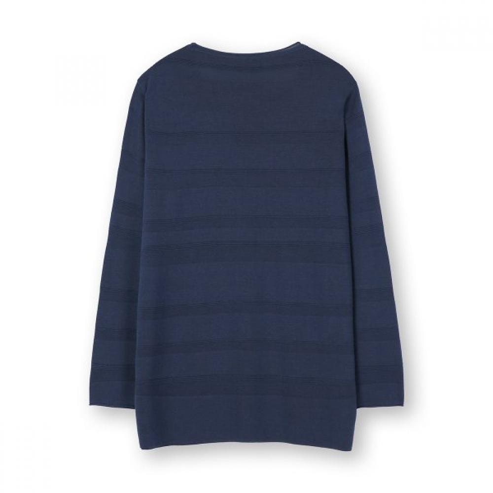 FURINA SofT STripe Silk CoTTon T shirT
