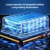 LED Desk Lamp Touch Control Foldable Table Lamp 3 Color Stepless Dimmable Bedside Light for Living Room Dorm Home Office