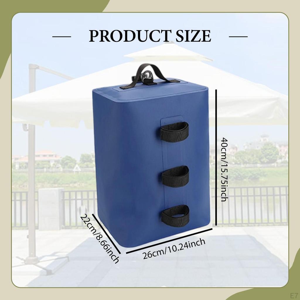 25L Sandbag, Outdoor Sun Shelter, Tent Weight, Water Bag, Leg Weights, Party, Outdoor, Courtyard,