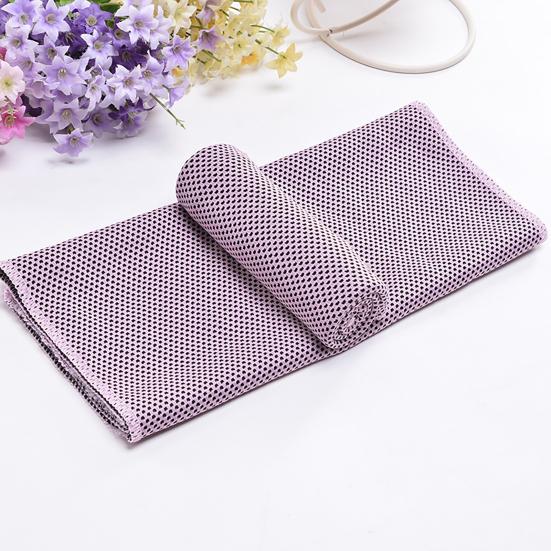 Asciugamano Rinfrescante per Collo e Viso, 80 x 30 cm Asciugamano Sportivo Rinfrescante ad Asciugatura Rapida, Asciugamano Rinfrescante Traspirante per Palestra Allenamento Yoga Corsa Campeggio