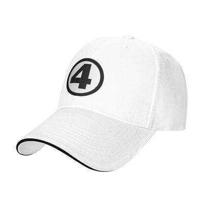 Gorras de Béisbol Fantastic Four Unisex Gorras Solares Vintage Gorra de Papá Ajustable Poliéster Gorra de Pesca Sombreros de Alta Calidad