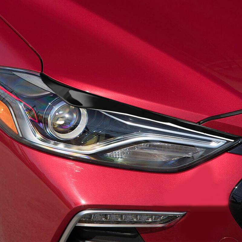 For Hyundai Elantra Eyelids Headlight Car Modification 502*44mm Headlight Eyebrow Trim For Cars Vehicle Modification