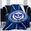 Ports-mouth Fc Anniversary Printed Throws Blanket Soft Flannel Blankets for Couch Bed Gifts for Men Women Picnic blanket Christmas gifts