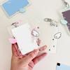 Kpop Photocard Holder Keychain ID Badge Holder with Keychain Student Bus Card Pendant Keychain for School Office Travel