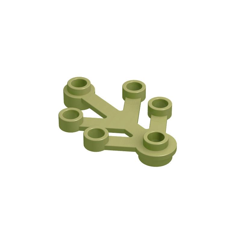 Constructing Block The plant Leaf 4x3 Colorful Tree Component 2423 40pcs Garden Scene Attachments Compatible with Lego Part