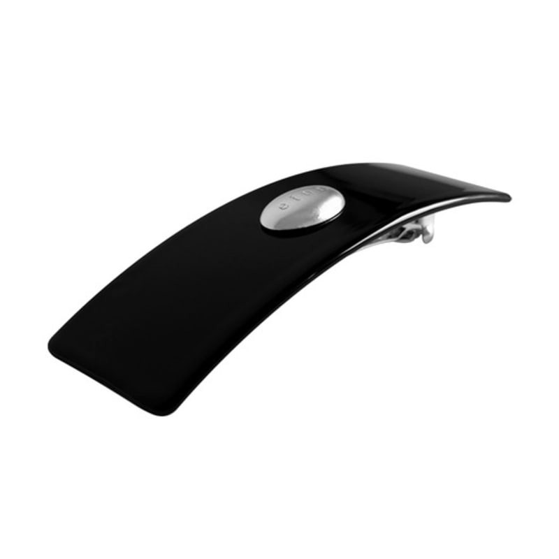 efor. Logo Button Hair Pin Square L BK