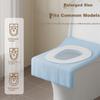 Baicaoyuan 7A Antibacterial Disposable Toilet Seat Covers, Extra Large and Thick, Individually Packaged, Full Coverage, Cold Insulation, 30 Pieces