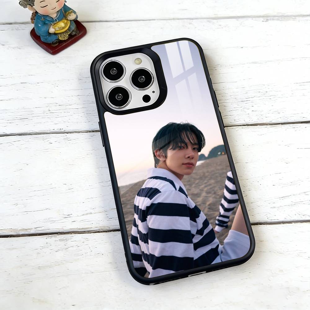 H-Heeseung L-Lee Phone Case For iPhone17,16,15,14,13,12,11 Plus,Pro Magnetic with Magsafe Wireless Charging