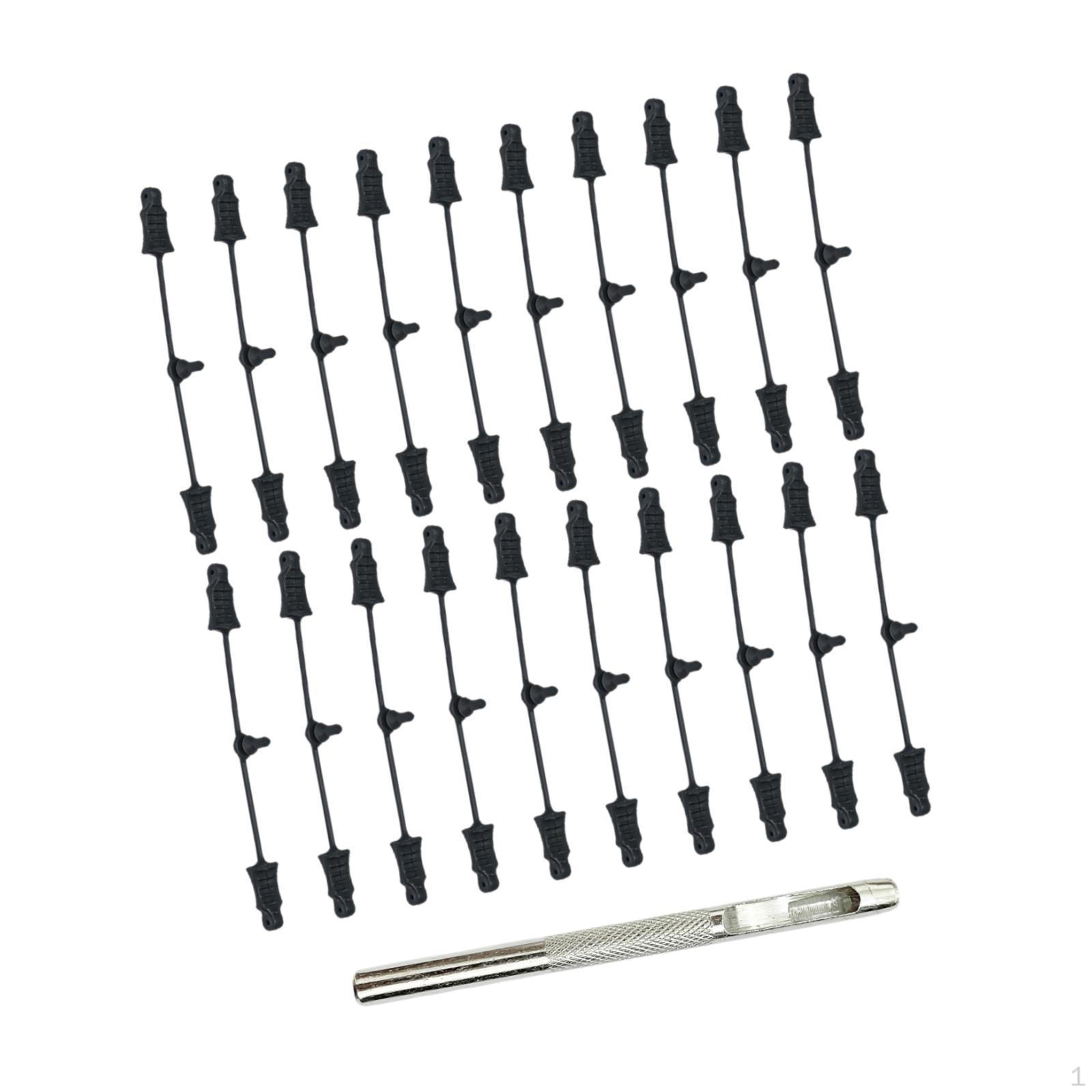 

RC Car Body Clip Retainer Rubber Pull Tabs Replacement Parts 21 Pieces