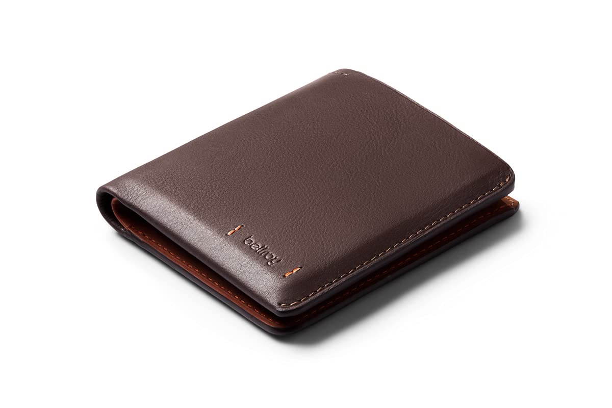 

Note Sleeve Premium Edition leather bifold Wine [Bellroy] – (Thin wallet) -
