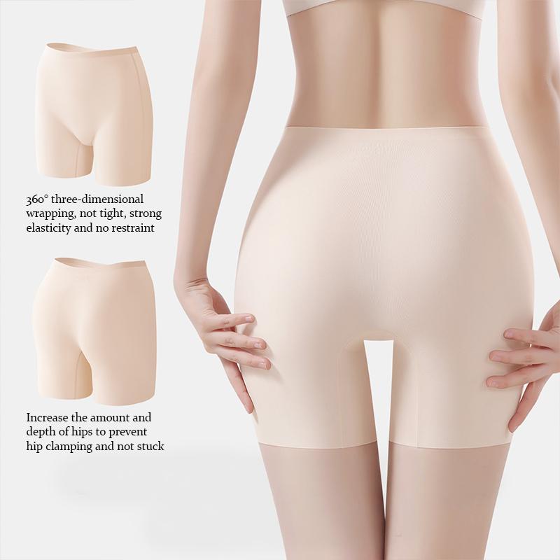 High Waist Shapewear Short Panties Seamless Slimming Shaper Underpants Invisible Tummy Control Panty Safety Underwear Women