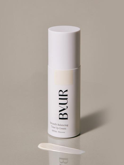 BYUR Serumfit Balancing Tone-Up Cream (2 Arten) (Klar/Klarblau) SPF50+/PA++++