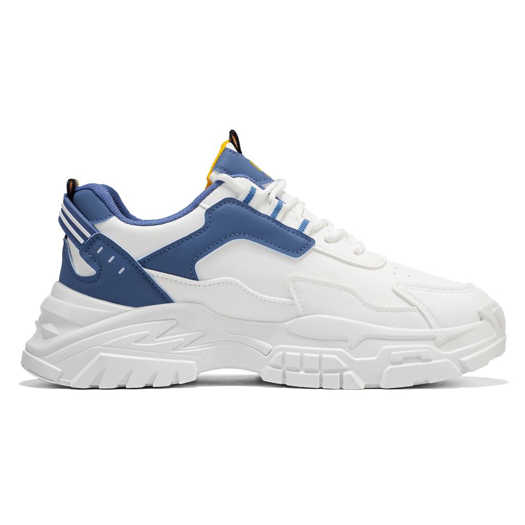 Men'S Breathable Sports Running Shoes  New Style Dad Casual Thick Bottom Heightening Mesh Surface Trendy Student Sneakers