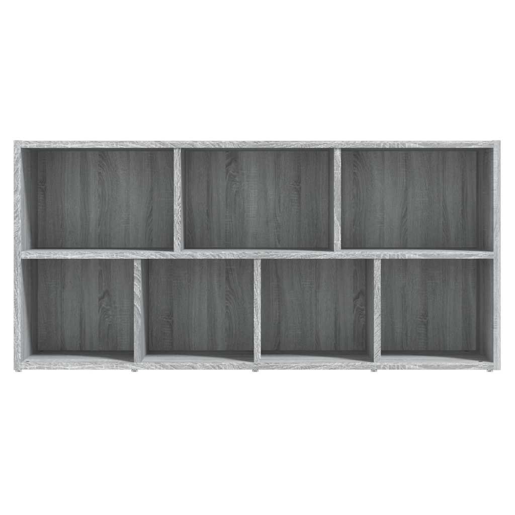 Bookshelf Gray Sonoma 50x25x106 Cm