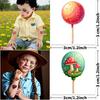54pcs Creative Lollipop Temporary Tattoo Stickers Waterproof Body Art Arm Fake Tattoos Boys Girls Disposable Tattoo Stickers