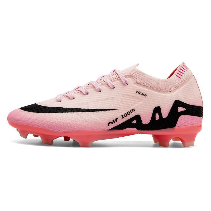 World Cup low-top football shoes into artificial turf long nails leather feet boys and teenagers sports training