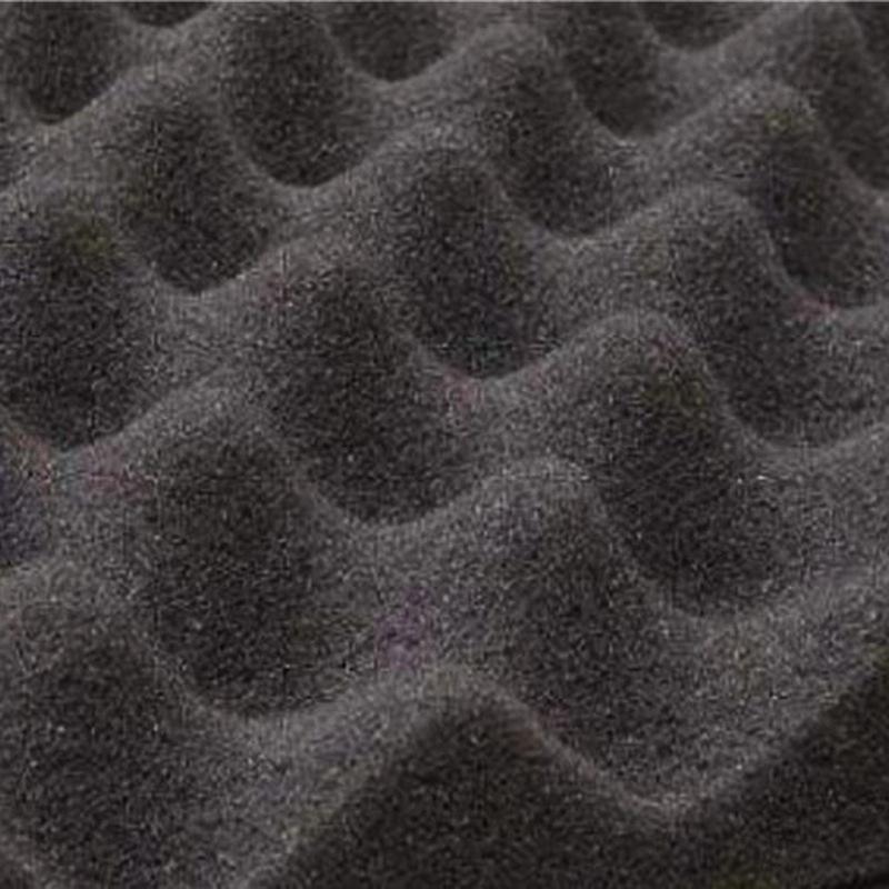 Self-Adhesive Sound-Reducing Acoustic Foam: Rubber & Plastic Egg Honeycomb, Wave Crest Design, Noise-Absorbing, Thermal Insulation.