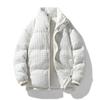2025 Winter Stand-up Collar Cotton Jacket Men's Fleece Thickened Warm Bread Suit New Casual Trend Cotton Clothes