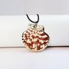 1 Piece 120Cm Leather Rope Strap Necklace Bohemian Style Natural Shell Conch Pendant For Women Beach Vacation Party Jewelry