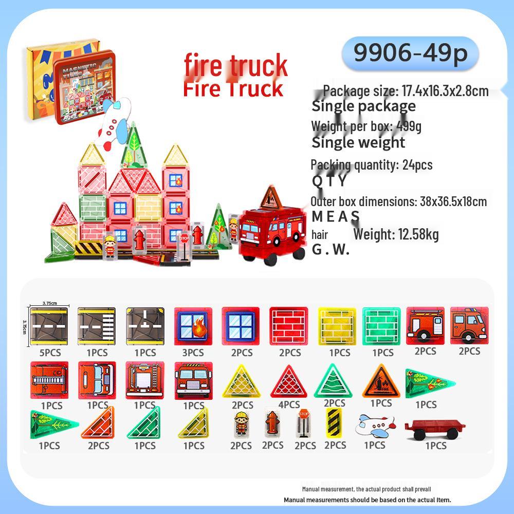 Portable Magnetic Camouflage Educational Toy Set for Children