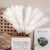 5Pcs 45cm Artificial Pampas Grass Bouquet Holiday Wedding Party Home Decoration Plant Simulation DIY Fake Flower Reed Boho