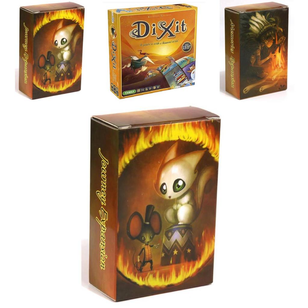 Dixit Odyssey Unique Board Game For Adults And Kids With Vibrant Cards And Play Mat For Interaction